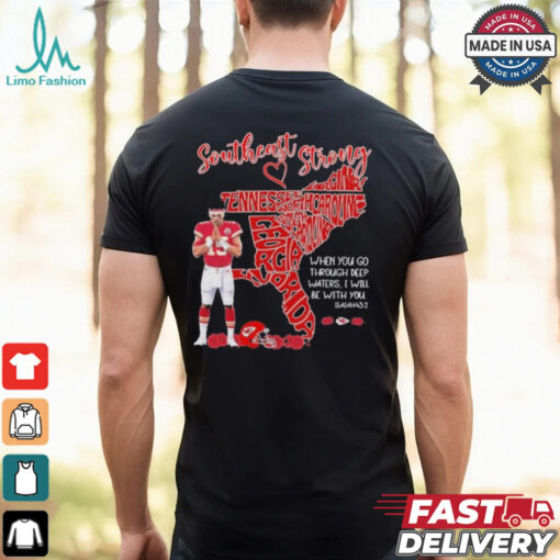 Patrick Mahomes Kansas City Chiefs Praying For Florida Southeast Strong Shirt