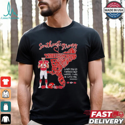 Patrick Mahomes Kansas City Chiefs Praying For Florida Southeast Strong Shirt