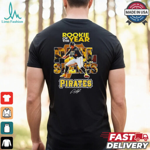 Paul Skenes Pittsburgh Pirates Rookie of the year signature shirt