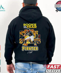 Paul Skenes Pittsburgh Pirates Rookie of the year signature shirt
