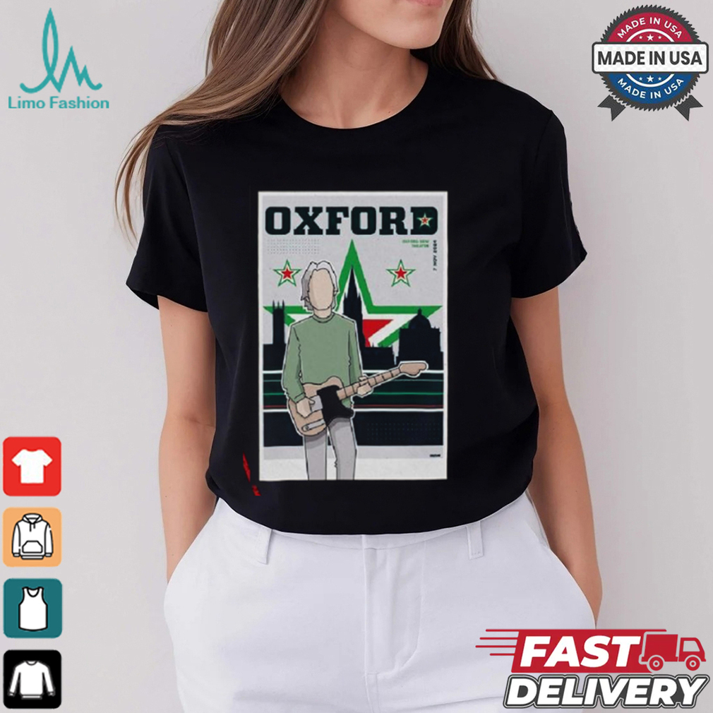 Paul Weller Tour November 07 2024 Oxford, UK, New Theatre Oxford Poster shirt Paul Weller Tour November 07 2024 Oxford, UK, New Theatre Oxford Poster shirt