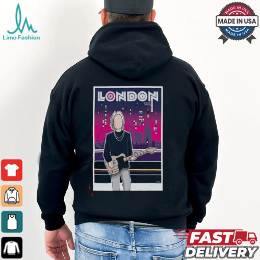 Paul Weller Tour November 8 2024 London, UK Eventim Apollo Poster shirt
