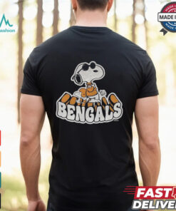 Peanuts Snoopy x NFL Cincinnati Bengals Oversized Crewneck Shirt