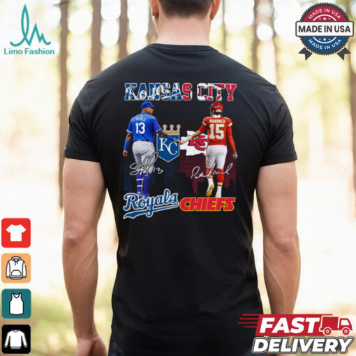 Perez Mahomes Royals Chiefs Shirt