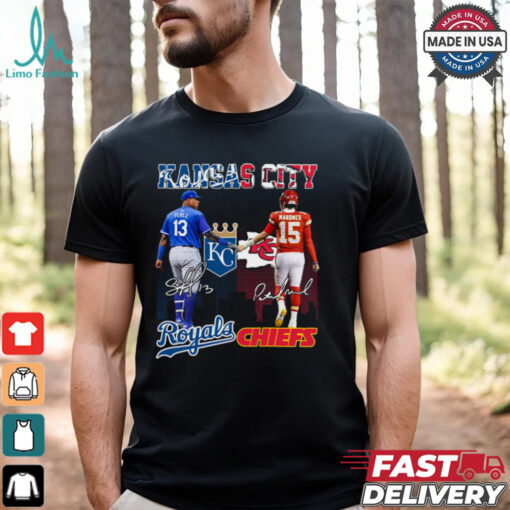 Perez Mahomes Royals Chiefs Shirt