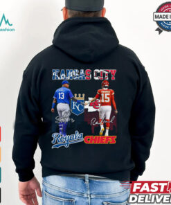 Perez Mahomes Royals Chiefs Shirt