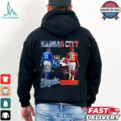 Perez Mahomes Royals Chiefs Shirt