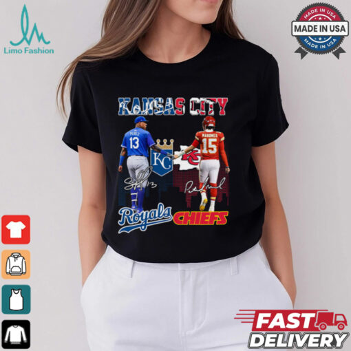 Perez Mahomes Royals Chiefs Shirt