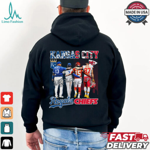 Perez Witt Jr Mahomes Kelce Royals Chiefs Shirt