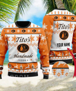 Personalized Vodka Christmas Sweater