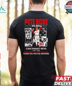 Pete Rose 1941 2024 Cincinnati Reds forever in our hearts shirt