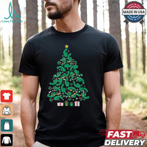 Phallic Funny Christmas Tree T Shirt
