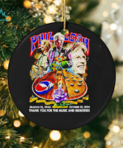 Phil Lesh March 15 1940 October 25, 2024 signature thank you for the music and memories shirt