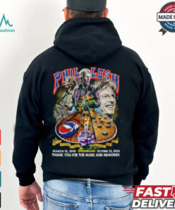 Phil Lesh March 15, 1940 – October 25, 2024 Thank You For The Music And Memories T Shirt