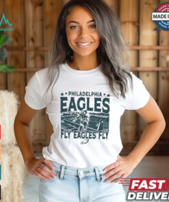 Philadelphia Eagles Gameday Fly Eagles Fly Vintage Stadium Shirt