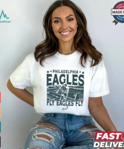 Philadelphia Eagles Gameday Fly Eagles Fly Vintage Stadium Shirt