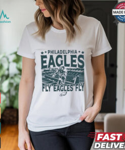 Philadelphia Eagles Gameday Fly Eagles Fly Vintage Stadium Shirt