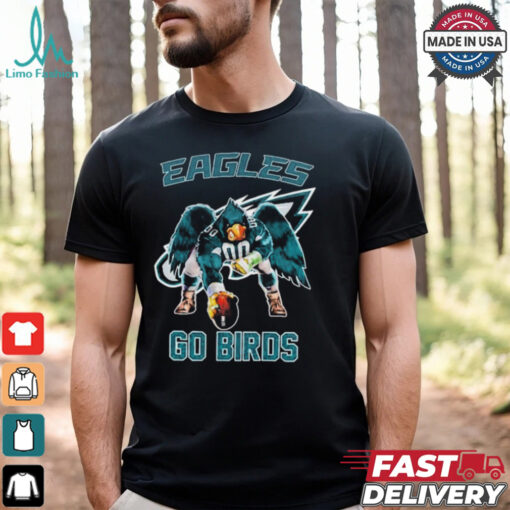 Philadelphia Eagles go birds football mascot shirt