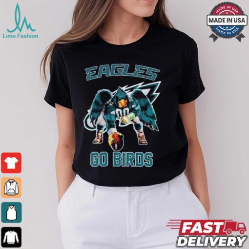 Philadelphia Eagles go birds football mascot shirt