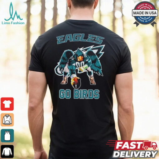 Philadelphia Eagles go birds football mascot shirt