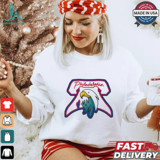 Philadelphia Phillies Eagles NFL x MLB logos shirt