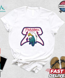 Philadelphia Phillies Eagles NFL x MLB logos shirt