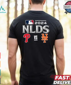 Philadelphia Phillies vs New York Mets 2024 MLB NLDS Matchup Set Logo T Shirt