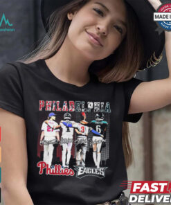 Philadelphia Phillies x Philadelphia Eagles Signature Unisex T Shirt