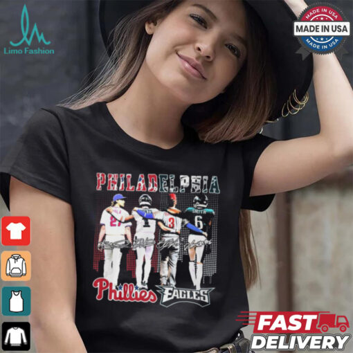 Philadelphia Phillies x Philadelphia Eagles Signature Unisex T Shirt