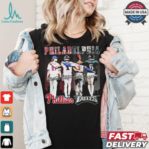 Philadelphia Phillies x Philadelphia Eagles Signature Unisex T Shirt