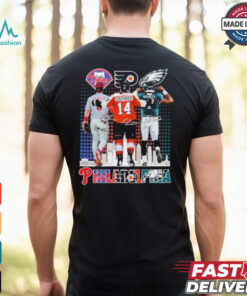 Philadelphia Sean Couturier, Bryce Harper And Jalen Hurts Signatures 2024 Shirt