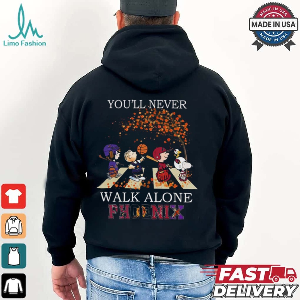 Phoenix You'll Never Walk Alone Peanuts Shirt Phoenix You'll Never Walk Alone Peanuts Shirt
