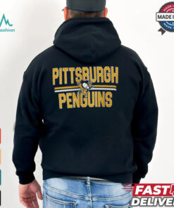 Pittsburgh Penguins Starter Mesh Look Team Name Logo Pullover shirt