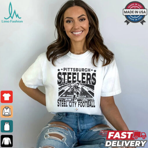 Pittsburgh Steelers Gameday Steel City Football Vintage Stadium Shirt