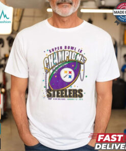 Pittsburgh Steelers Super Bowl IX Champions New Orleans January 12 1975 Shirt