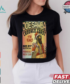 Poster Joe Samba Paradise in Boston MA On Dec 21 2024 t shirt