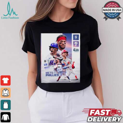 Poster MLB Matchup New York Mets vs Philadelphia Phillies NLDS 2024 t shirt