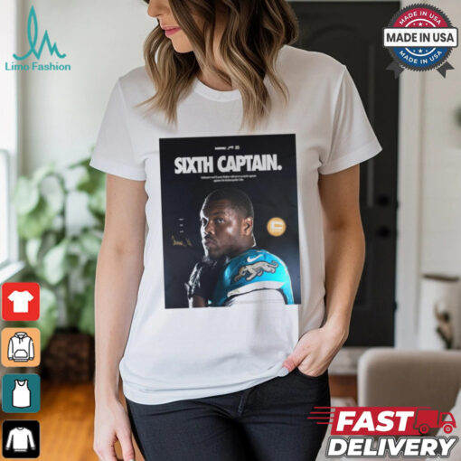 Poster NFL Sixth Captain Defensive end Travon Walker will serve as sixth captain against the Indianapolis Colts Signature 2024 t shirt