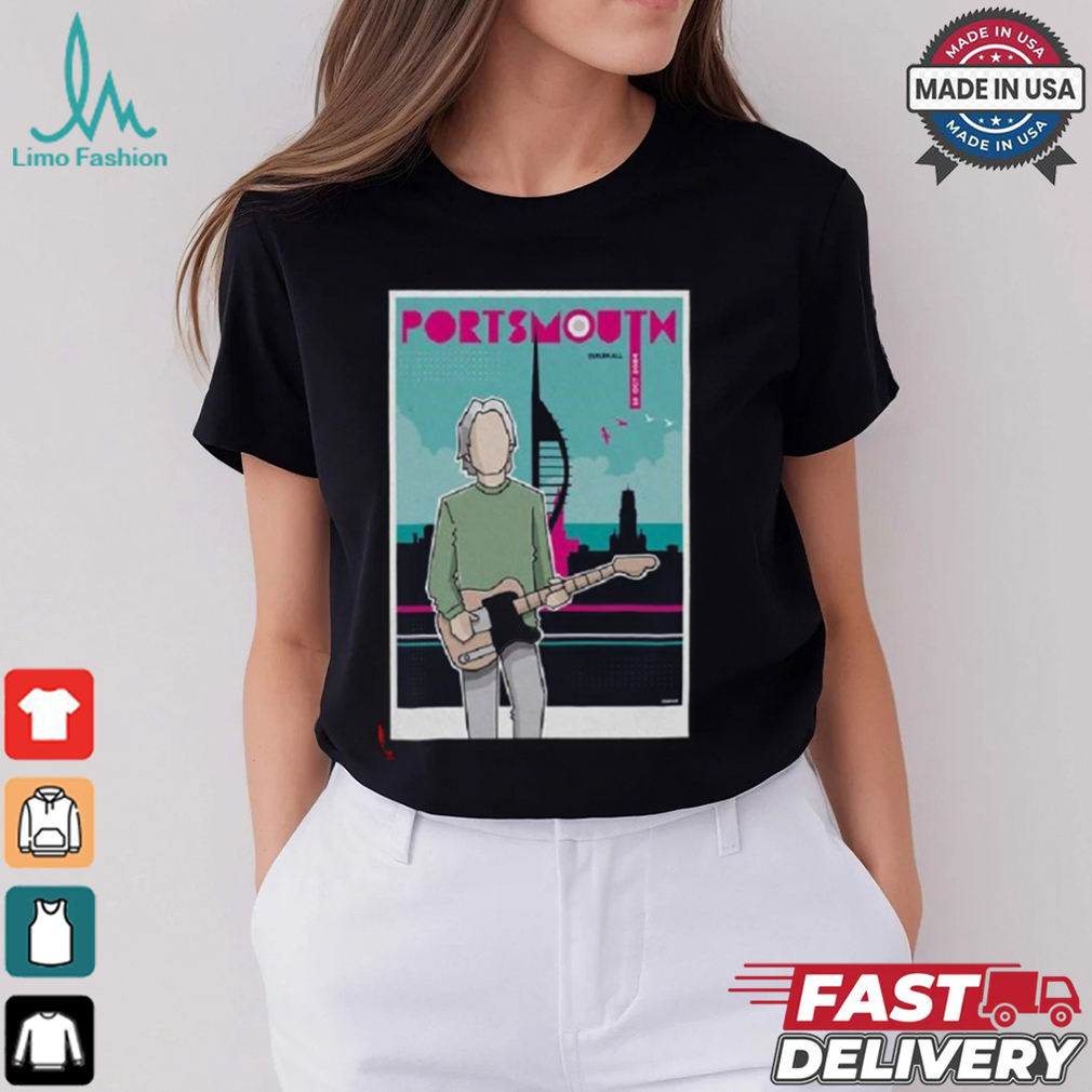 Poster Paul Weller Tour October 18 2024 Portsmouth, UK, Portsmouth Guildhall shirt Poster Paul Weller Tour October 18 2024 Portsmouth, UK, Portsmouth Guildhall shirt