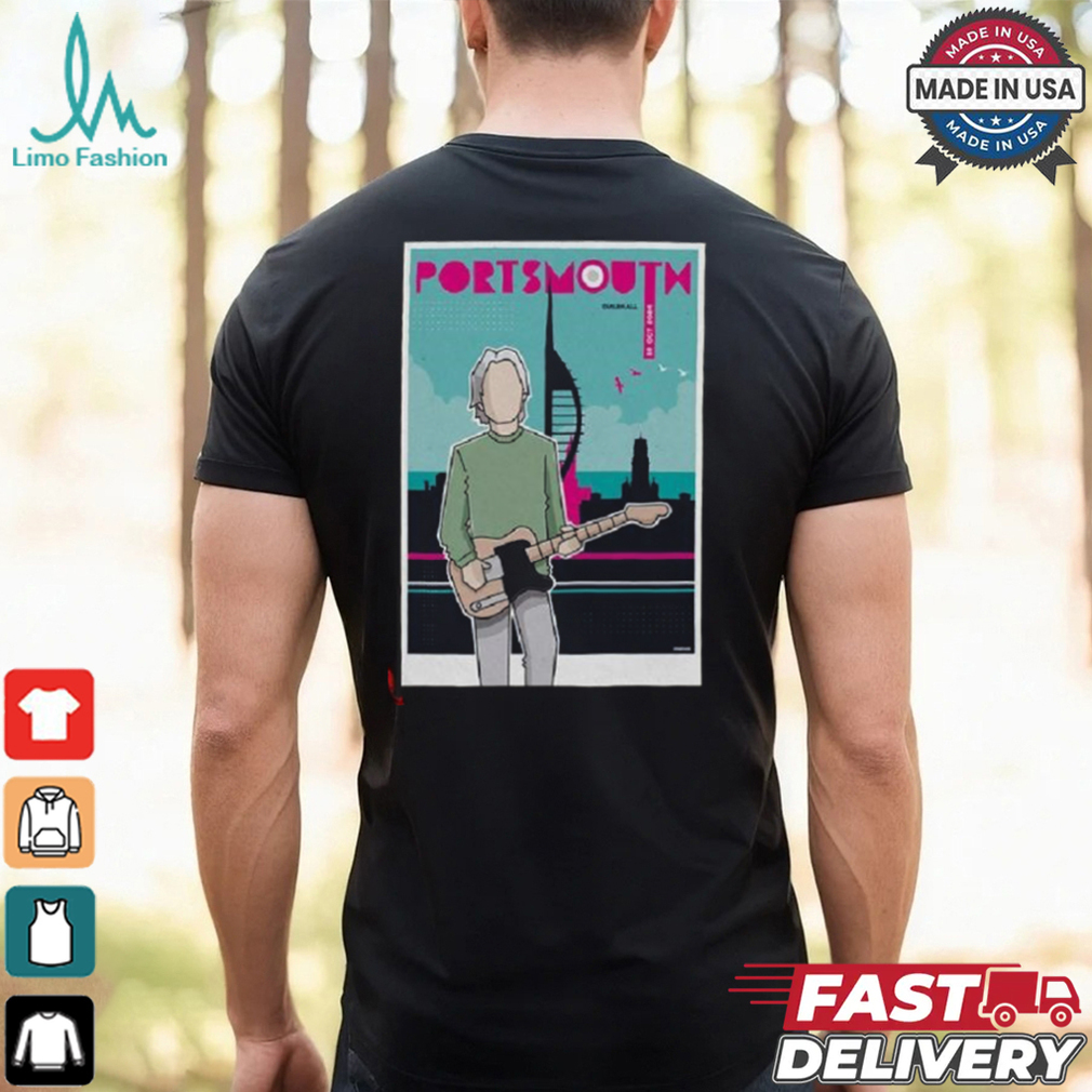 Poster Paul Weller Tour October 18 2024 Portsmouth, UK, Portsmouth Guildhall shirt Poster Paul Weller Tour October 18 2024 Portsmouth, UK, Portsmouth Guildhall shirt