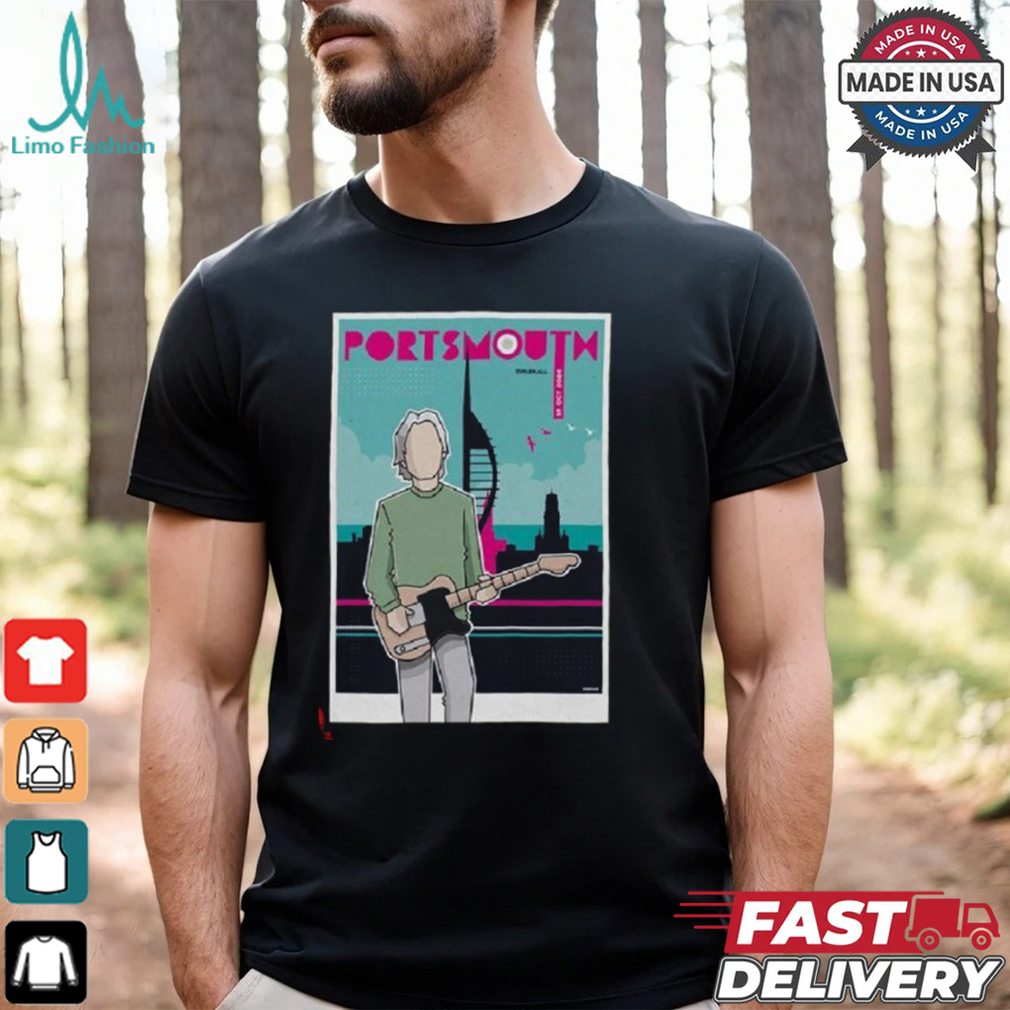Poster Paul Weller Tour October 18 2024 Portsmouth, UK, Portsmouth Guildhall shirt Poster Paul Weller Tour October 18 2024 Portsmouth, UK, Portsmouth Guildhall shirt