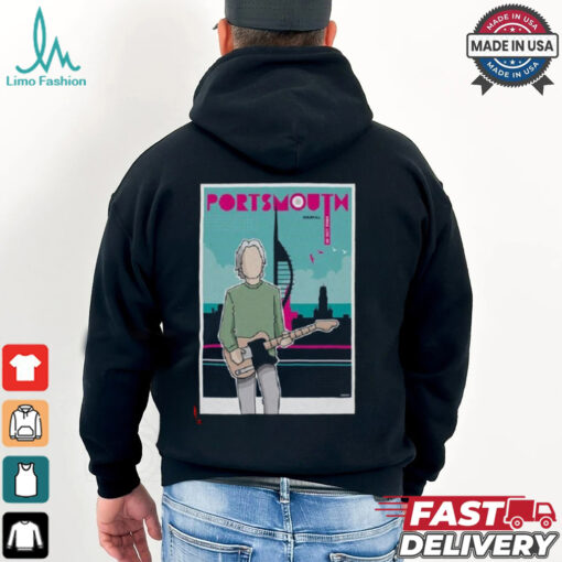 Poster Paul Weller Tour October 18 2024 Portsmouth, UK, Portsmouth Guildhall shirt
