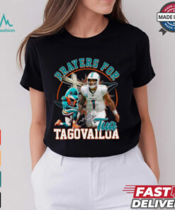 Prayers for tua tagovallua Dolphins shirt