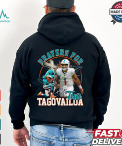 Prayers for tua tagovallua Dolphins shirt