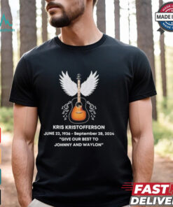 RIP Kris Kristofferson Memorial Tribute Shirt