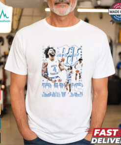 RJ Davis’ North Carolina Tar Heels Journey graphic shirt