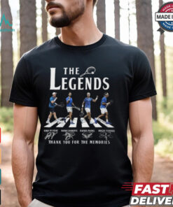 Rafael Nadal Andy Murry Roger Federer Novak Djokovic The Legends Of Tennis T Shirt