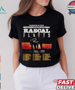 Rascal Flatts Celebrating 25 Years Life Is A Highway Tour Shirt