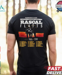 Rascal Flatts Celebrating 25 Years Life Is A Highway Tour Shirt