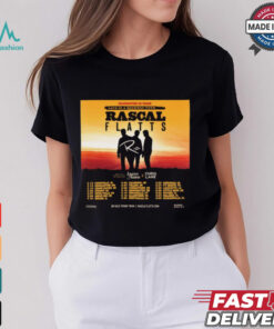 Rascal Flatts Return For Life Is A Highway Tour Shirt